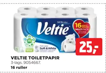 jem & fix VELTIE TOILETPAPIR tilbud