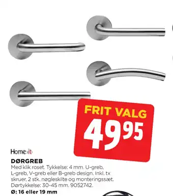 jem & fix DØRGREB tilbud