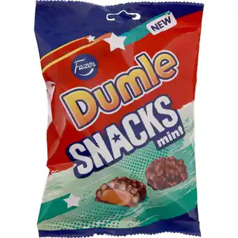 Fleggaard Fazer Dumle Snack Mint 160g tilbud