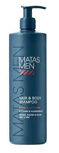 Matas Men Hair & Body Shampoo til Normal Hud tilbud