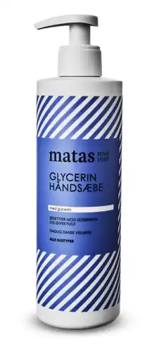 Matas Glycerin Håndsæbe tilbud