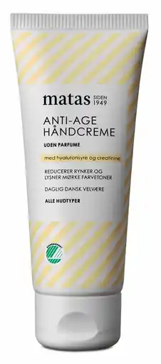 Matas Anti-age Håndcreme Uden Parfume tilbud
