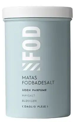 Matas Fodbadesalt Daglig Pleje Uden Parfume tilbud
