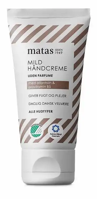 Matas Mild Håndcreme Uden Parfume tilbud