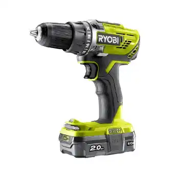 Bauhaus Ryobi bore-/skruemaskine R18DD3-120S One+ 18V inkl. batteri/lader tilbud