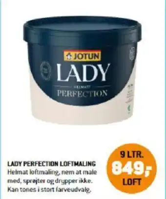 XL-BYG LADY PERFECTION LOFTMALING tilbud