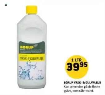 XL-BYG BORUP VASK- & GULVPLEJE tilbud