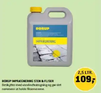 XL-BYG BORUP IMPREGNERING STEN & FLISER tilbud