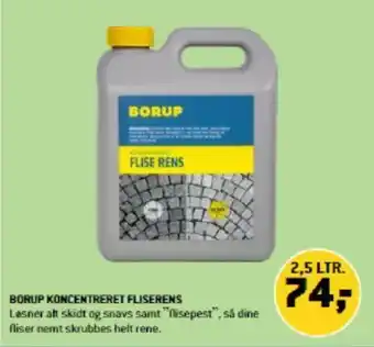 XL-BYG BORUP KONCENTRERET FLISERENS tilbud