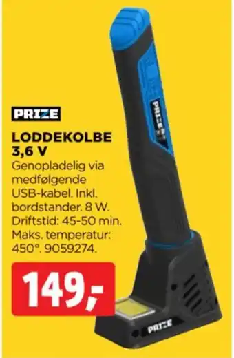 jem & fix LODDEKOLBE 3,6 V tilbud