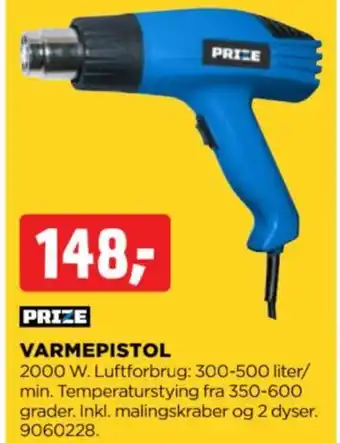 jem & fix VARMEPISTOL tilbud