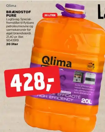 jem & fix BRÆNDSTOF PURE tilbud