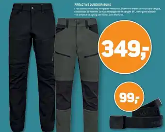 XL-BYG PROACTIVE OUTDOOR BUKS tilbud