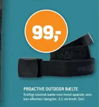 XL-BYG PROACTIVE OUTDOOR BÆLTE tilbud