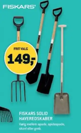 XL-BYG FISKARS SOLID HAVEREDSKABER tilbud