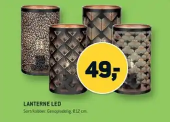 XL-BYG LANTERNE LED tilbud