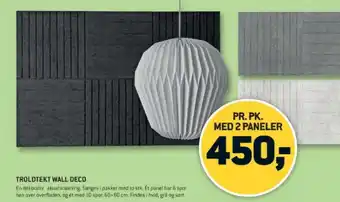 XL-BYG TROLDTEKT WALL DECO tilbud