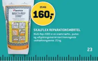 XL-BYG SKALFLEX REPARATIONSMØRTEL tilbud