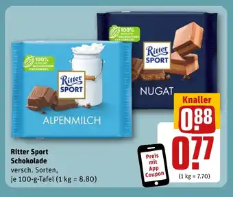 Ritter Sport Schokolade