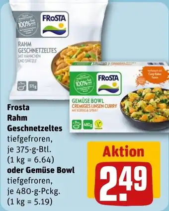 REWE Frosta Rahm Geschnetzeltes tilbud