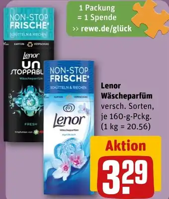 REWE Lenor Wäscheparfüm tilbud