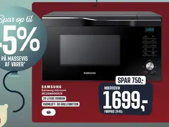 Skousen Samsung mikroovn tilbud