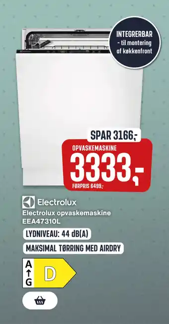Skousen Electrolux opvaskemaskine EEA47310L tilbud