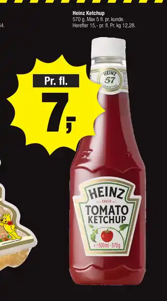 Calle Heinz Ketchup tilbud