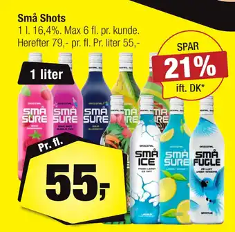 Calle Små Shots tilbud