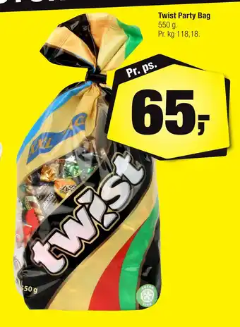 Calle Twist Party Bag tilbud