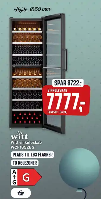 Skousen Witt vinkøleskab tilbud