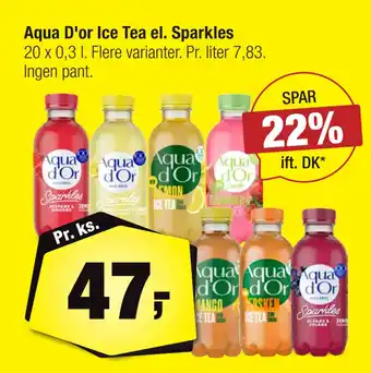 Calle Aqua D'or Ice Tea el. Sparkles tilbud