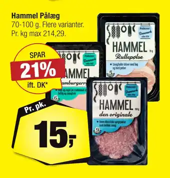 Calle Hammel Pålæg tilbud