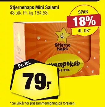 Calle Stjernehaps Mini Salami tilbud