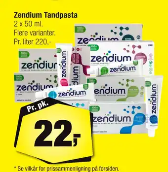 Calle Zendium Tandpasta tilbud