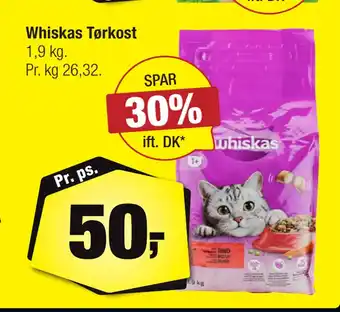 Calle Whiskas Tørkost tilbud