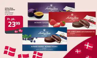 Fleggaard Anthon Berg Marcipantærter tilbud