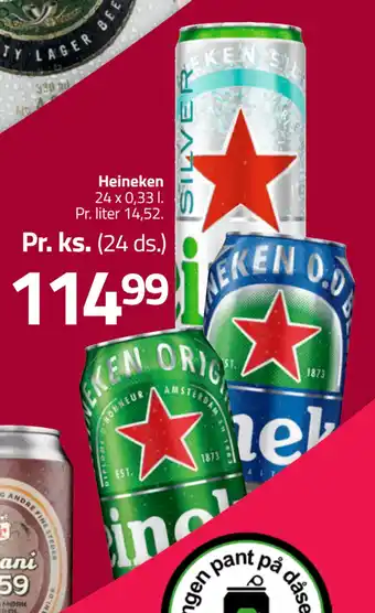 Fleggaard Heineken tilbud