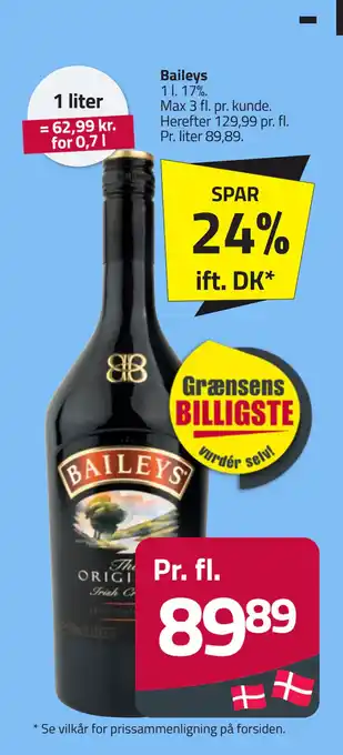 Fleggaard Baileys tilbud