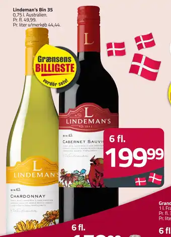 Fleggaard Lindeman’s Bin 35 tilbud