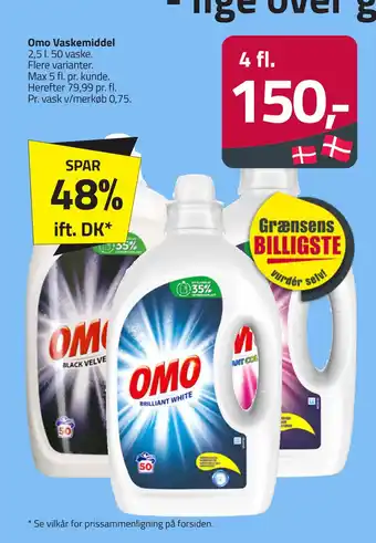 Fleggaard Omo Vaskemiddel tilbud