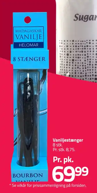 Fleggaard Vaniljestænger tilbud