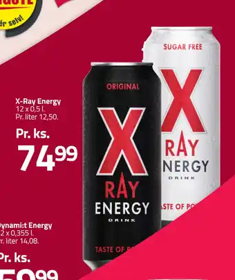 Fleggaard X-Ray Energy tilbud