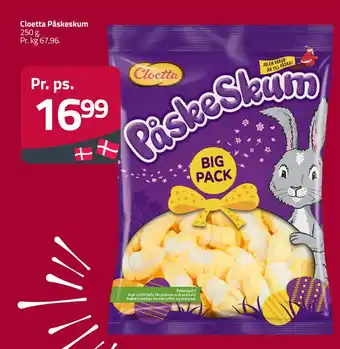 Fleggaard Cloetta Påskeskum tilbud