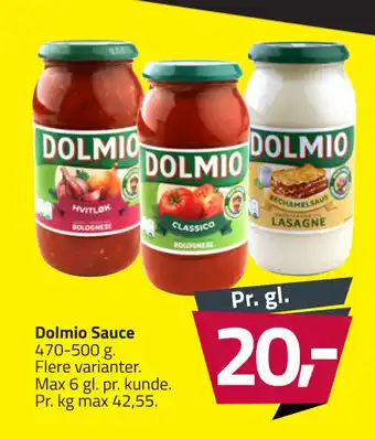 Fleggaard Dolmio Sauce tilbud
