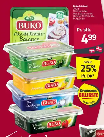 Fleggaard Buko Friskost tilbud