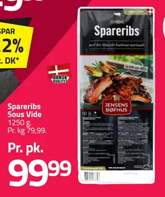 Fleggaard Spareribs Sous Vide tilbud