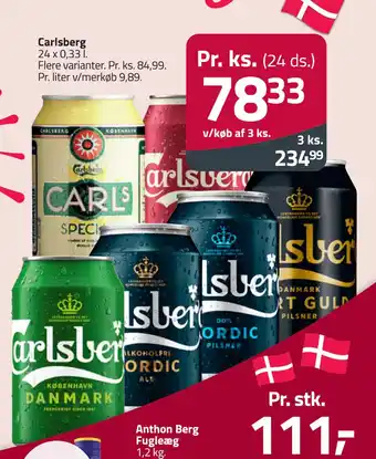 Fleggaard Carlsberg tilbud