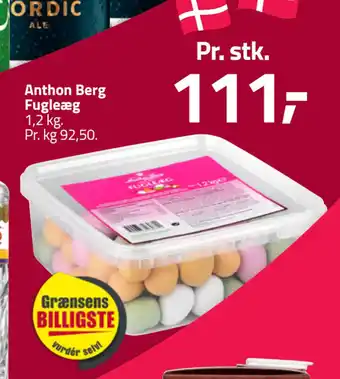 Fleggaard Anthon Berg Fugleæg tilbud