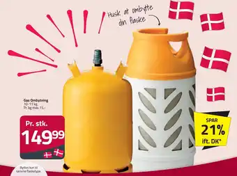 Fleggaard Gas Ombytning tilbud
